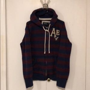 American Eagle zip up hoodie.